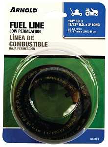 HOSE GASLINE 1/4IN DIA 2FT    