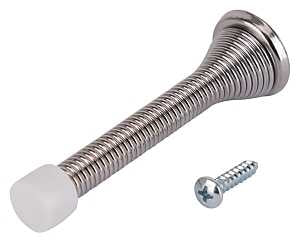 SPRING DOOR STOP HD CHROME    