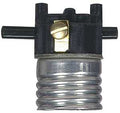 SOCKET LAMP INT PTHRUSWTCH BLK