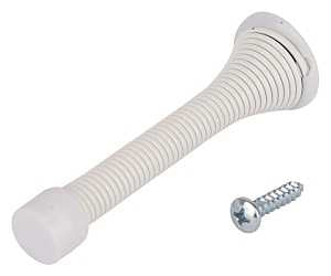 SPRING DOOR STOP HD WHITE     