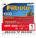 FILTER AIR ALRGN DFN 18X18X1IN