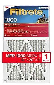 FILTER AIR ALRGN DFN 12X20X1IN