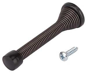 SPRING DOOR STOP HD VEN BRNZ  
