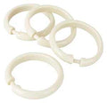 RING SHOWER CURTAIN BEIGE 12PC