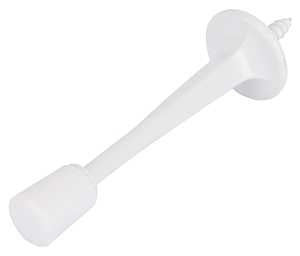 DOOR STOP CAST 3-1/8IN WHITE  