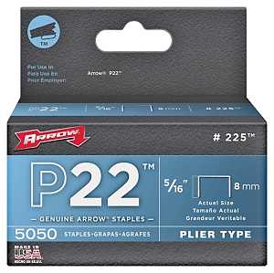 STAPLE FLT F/P22 BX5000 5/16IN