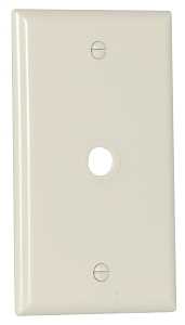 WALLPLATE TEL/COAX LT ALM 1G  