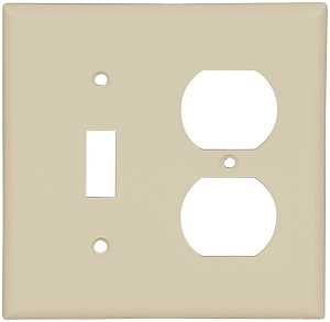 WALL PLATE 1DPLX 1TGL 2GNG IVY