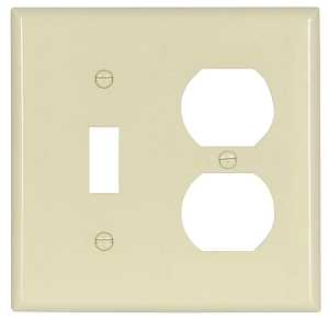 WALLPLATE COMBO 2G LA         