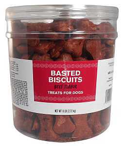 BISCUIT DOG BEEF BASTED 6LB   