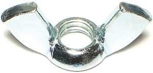 WING NUT ZINC 3/8-16          