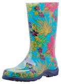 BOOT GARDN TALL BLUE PRNT SZ 6