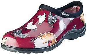 SHOE WOMEN WATERPROOF RED SZ 6
