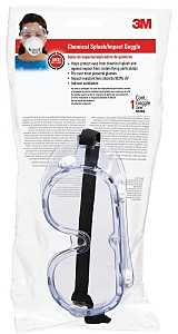 GOGGLE CHEMICAL SPLASH/IMPACT 