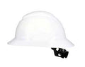 HAT HARD BRIM FULL W/RCHT WHT 
