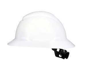 HAT HARD BRIM FULL W/RCHT WHT 