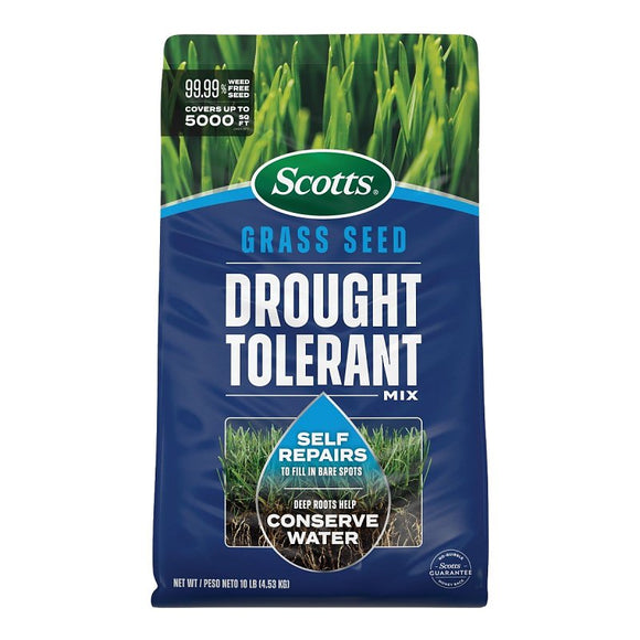 Scotts 18444 Grass Seed Drought Tolerant Mix, 10 lb Bag