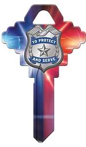 SC1 KEYBLANK POLICE BADGE     