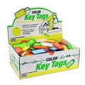 KEYTAG W/BEADED CHAIN 100PK   