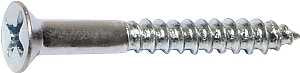 SCREW WOOD PH ZINC 6X1        