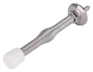 SPRING DOOR STOP CHROME       