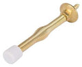 SPRING DOOR STOP POL BRS      