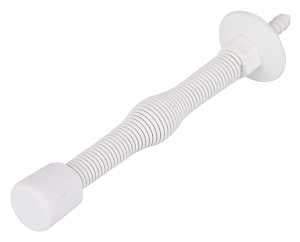 SPRING DOOR STOP WHITE        