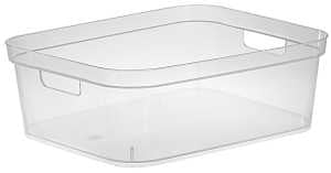 BIN STORAGE CLEAR SHORT       