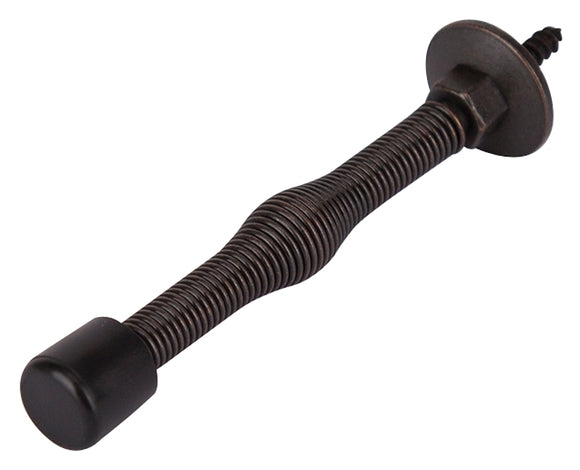 ProSource H61-Z019C-VB-PS Light-Duty Door Stop, 3/4 in Dia Base, 3 in Projection, Plastic & Steel, Venetian Bronze