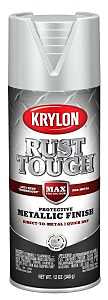 SPRAY ENAMEL METALLIC SILVER  