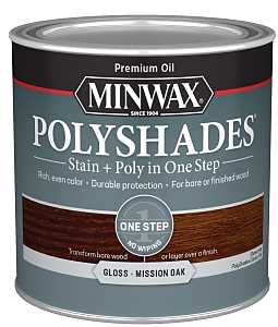 STAIN FINISH WD MSSN OAK 1/2PT