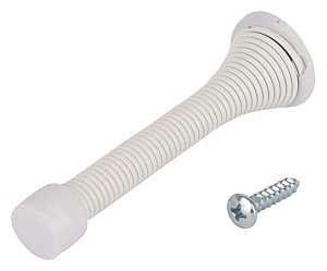 SPRING DOOR STOP HD WHITE     