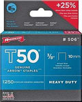 STAPLE T50 1250PK 3/8IN       