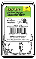 PAPER ID TAG SPLITRING 1-1/4IN