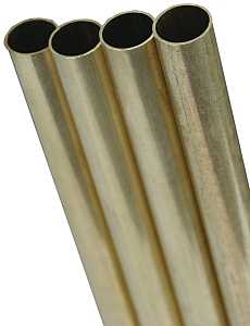 BRASS TUBE ROUND 15/32X12     