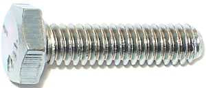 BOLT HEX ZINC GRD 5 1/4X1     