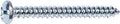 SCREW TAPPING ZN COMB 8X1     