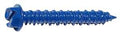 SCREW SLOT HEX BLU 1/4X1-3/4IN