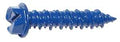 SCREW SLOT HEX BLU 1/4X1-1/4IN