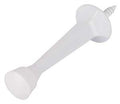 DOOR STOP RIGID 3IN WHITE     