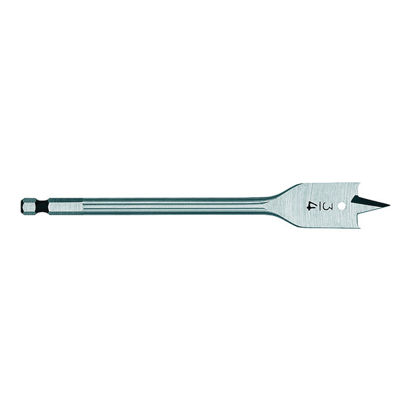DEWALT DW1578 Spade Drill Bit, 3/4 in Dia, 6 in OAL, 1/4 in Dia Shank, Hex Shank