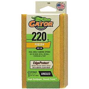 SANDING SPONGE ANGLED 220 GRIT