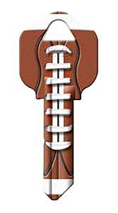 KW1-25 KEYBLANK FOOTBALL      