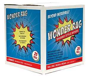 RAG MICROFIBER 16X16 IN 25BX  