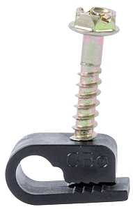 CLAMP COAXIAL CBL F/RG-6 1/4IN