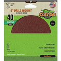 5IN 40GRIT PSA DISC 3PK       