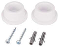 DOOR STOP WALL MOUNT WHITE    