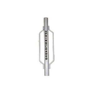 SpeeCo S6110200 T-Post Pounder, Spring-Loaded, Steel, Gray, For: Posts up to 2 in Dia