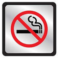 SIGN PLSTC NO SMKING SYMB4X4IN
