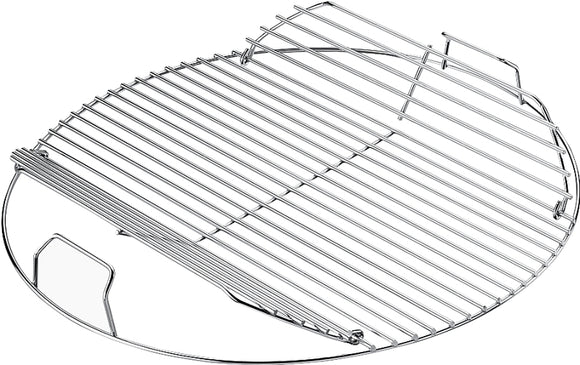 Weber 7436 Cooking Grate, 21-1/2 in L, 21-1/2 in W, Steel, Plated